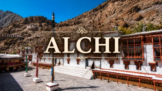 Alchi is a picturesque village in Ladakh