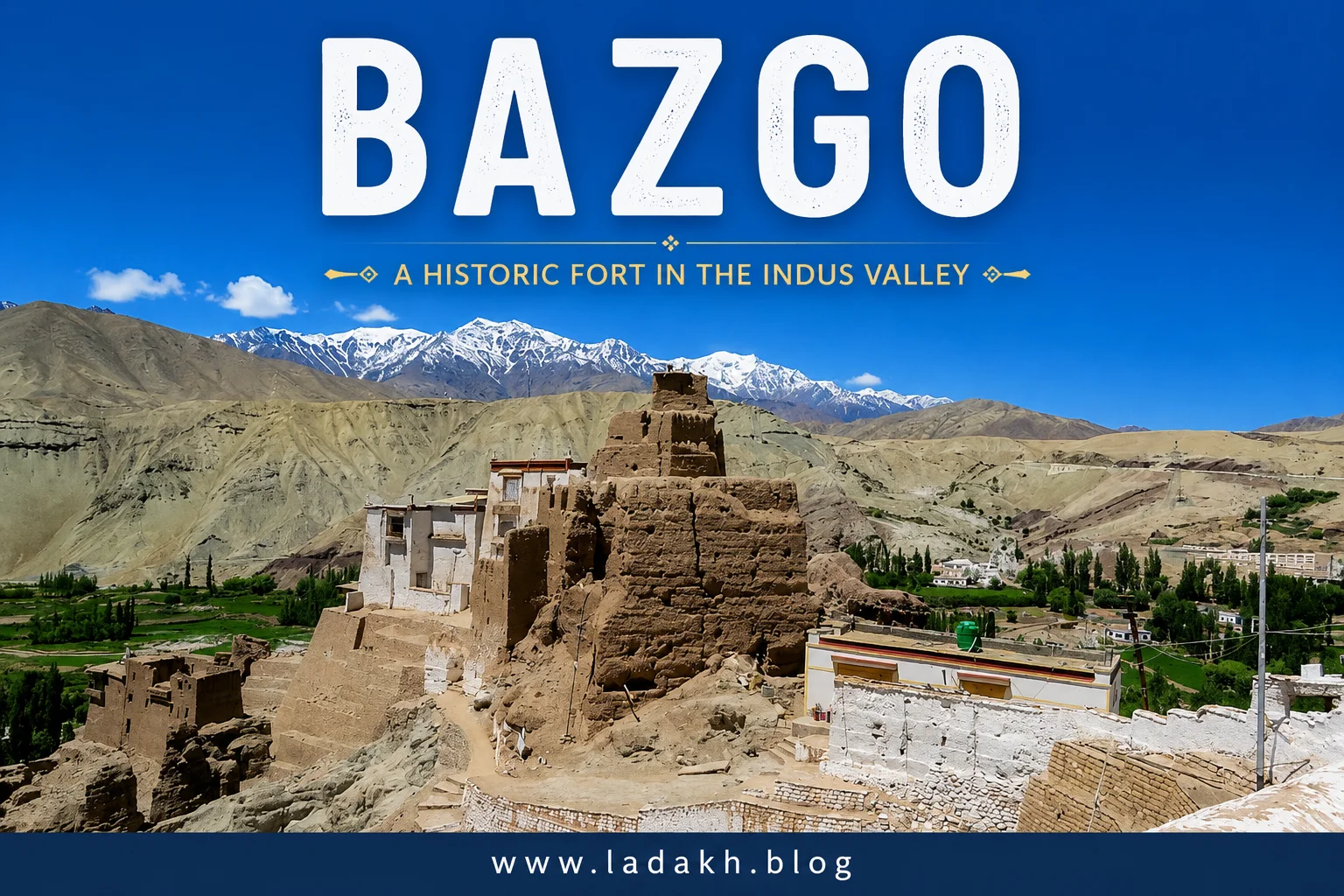 Bazgoo is a village in the Leh district of Ladakh, India. It is located in the Likir tehsil