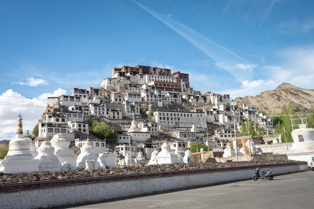 Visited the Shesrap Skyadtsal Ling Library & Learning Center at the revered Thiksey Monastery in