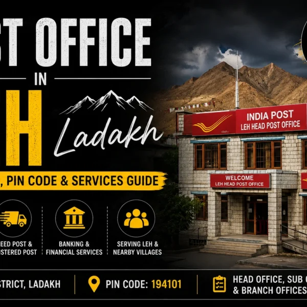 Leh Post offices and Ladakh