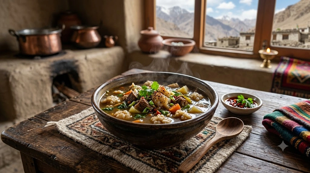 Barley Dumpling Soup