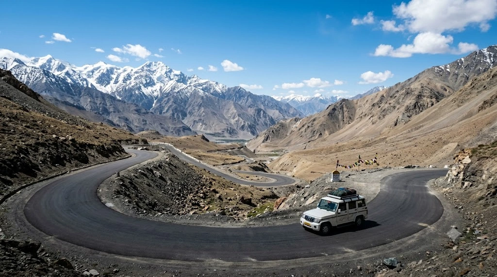 Bhopal to Leh Distance by Road – Route, Travel Time & Map