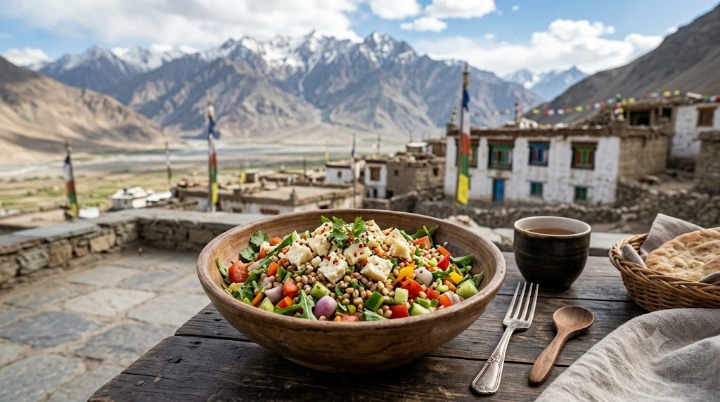 Chhurpe Salad