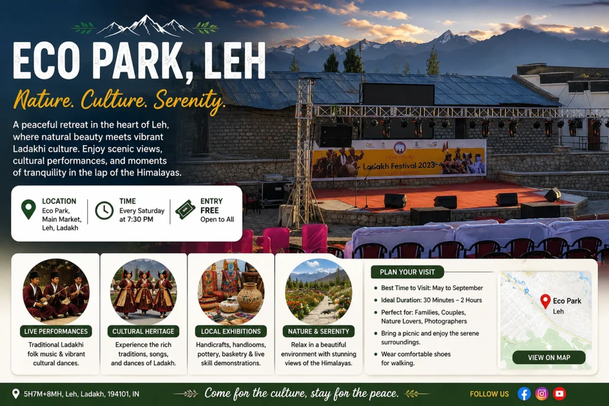 Eco Park in Leh Ladakh