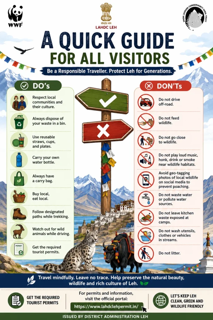 A Quick Guide for All Visitors Leh