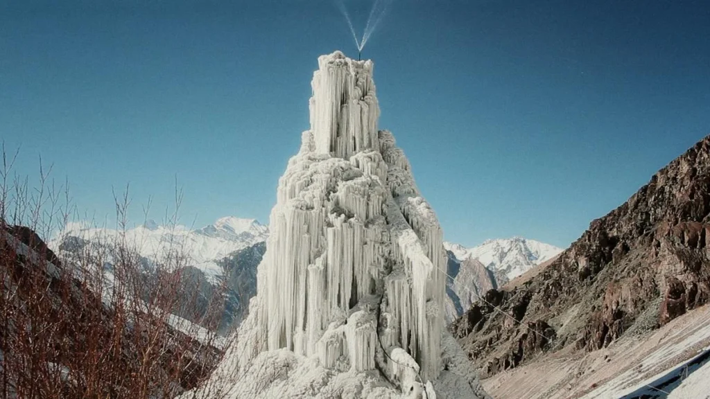 ICE Stupas Ladakh