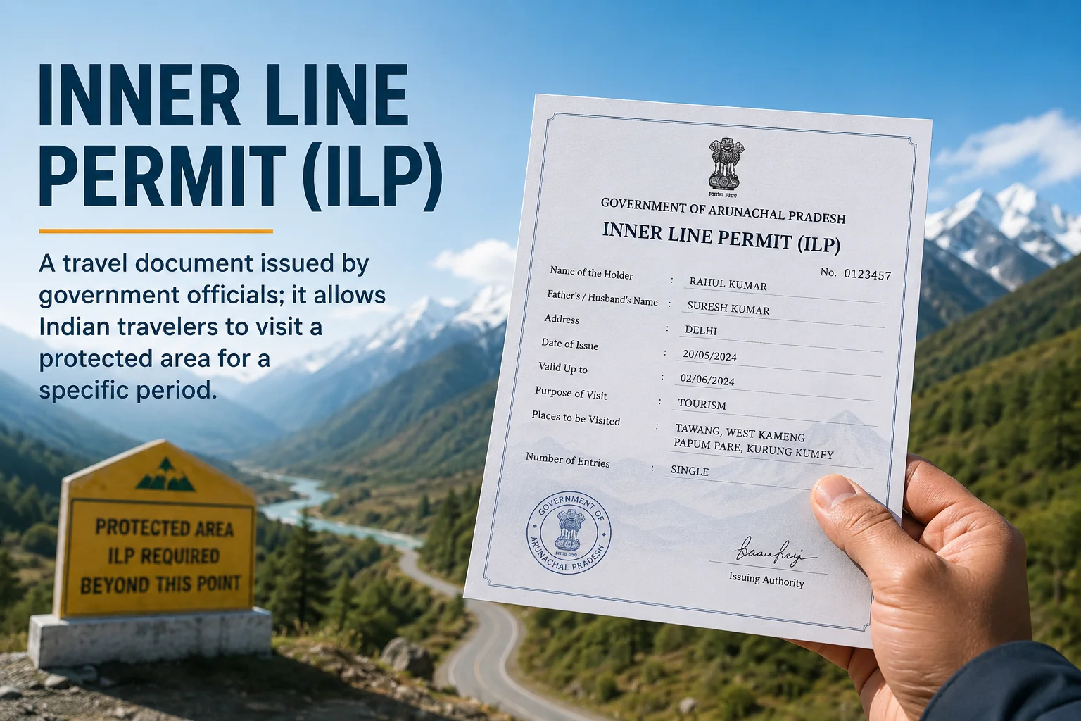 What is an Inner Line Permit (ILP) Ladakh?