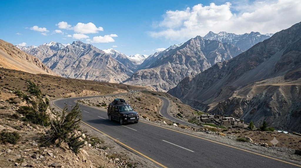 Lucknow to Leh Distance by Road