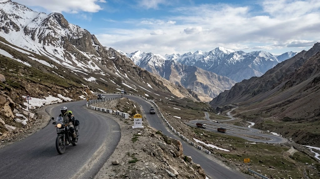 Pune to Leh Distance by Road