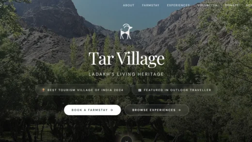Tar / Taroo Village Ladakh - Roadless Village
