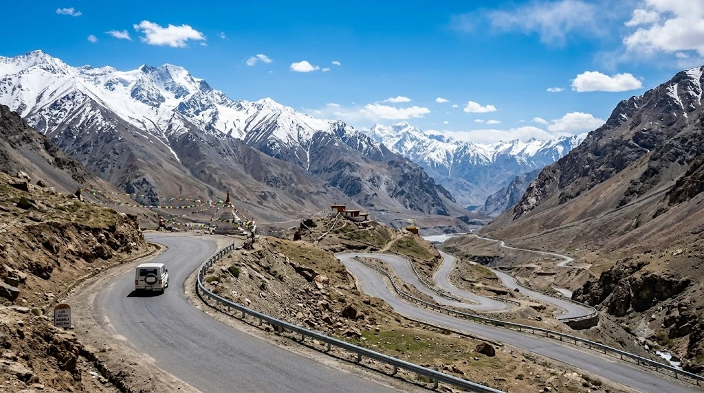 Thiruvananthapuram to Leh Distance by Road – Route, Travel Time & Map