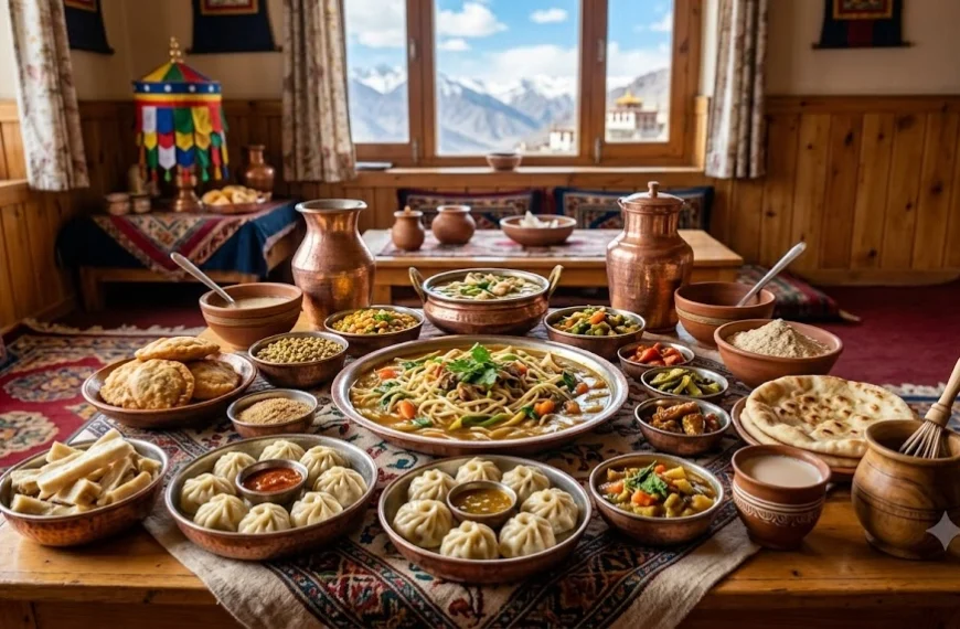 Traditional Ladakhi Feast (Losar Cuisine)