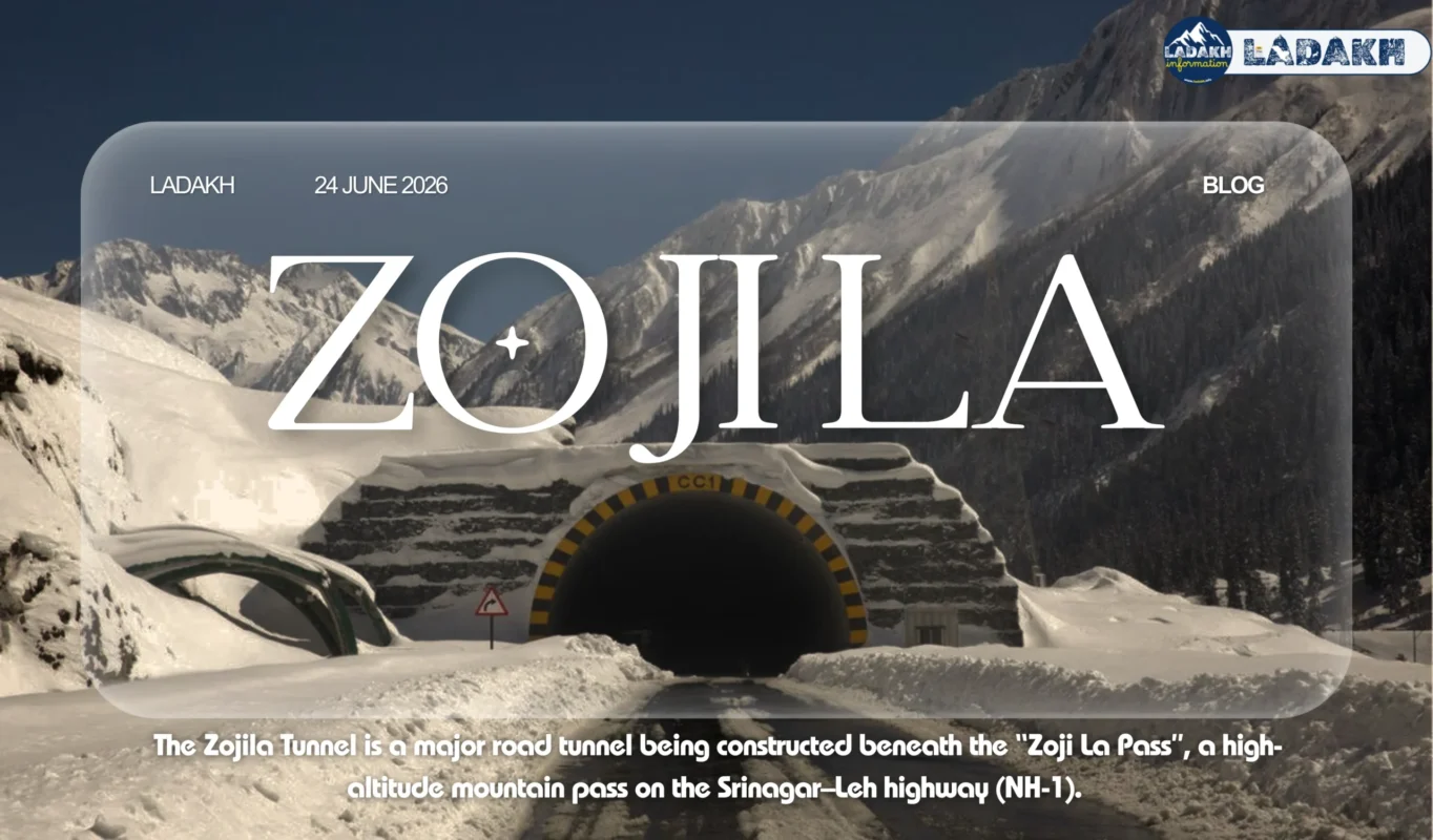 Zojila Tunnel Ladakh