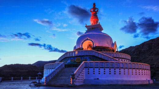 Shanti Stupa Leh