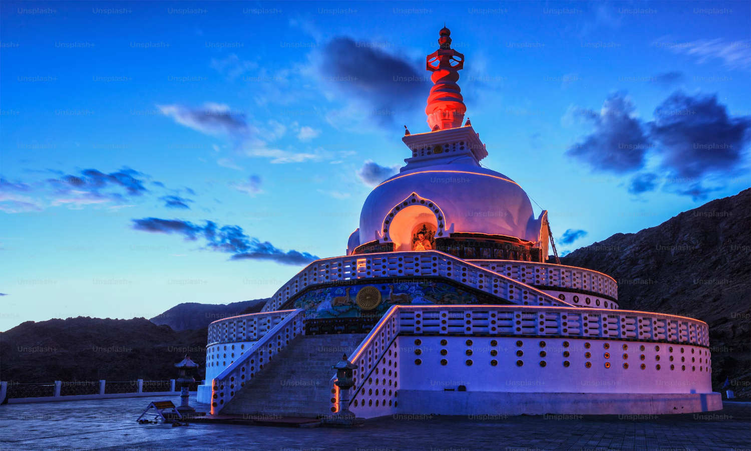 Shanti Stupa Leh