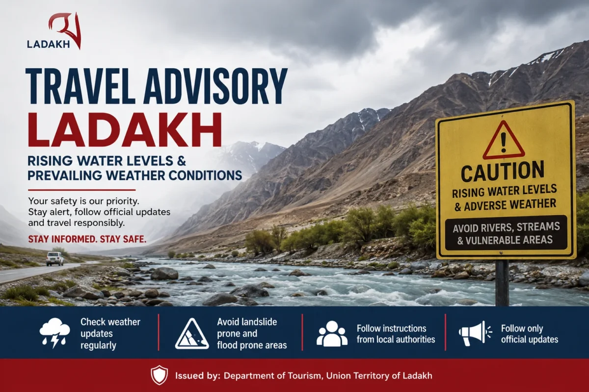 Travel Advisory Ladakh DIPR